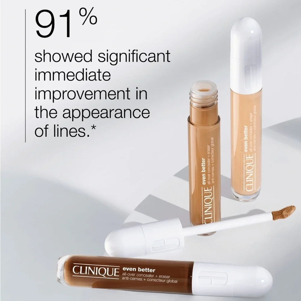 🆕 CLINIQUE Even Better T™ All-Over Concealer + Eraser WN 118 AMBER NIB